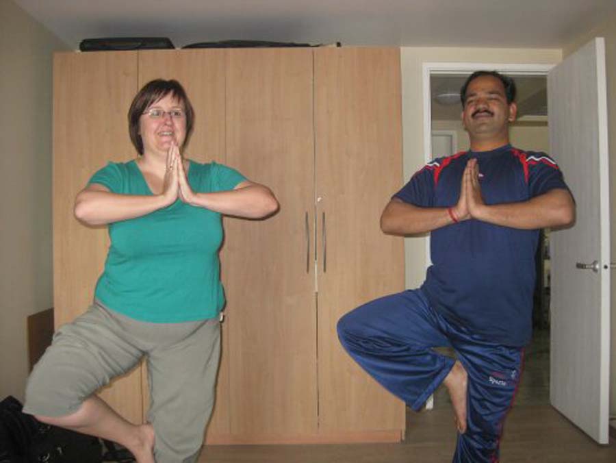 Meditation practice at Anahat Yoga Pune